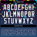 Maillot de baseball personnalisé avec puzzle autisme, pièces bleu marine et blanches 3D, authentique, sensibilisation